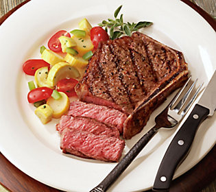 Kansas City Steak Co. (4) 16-oz Bone-in Str ip teaks | QVC