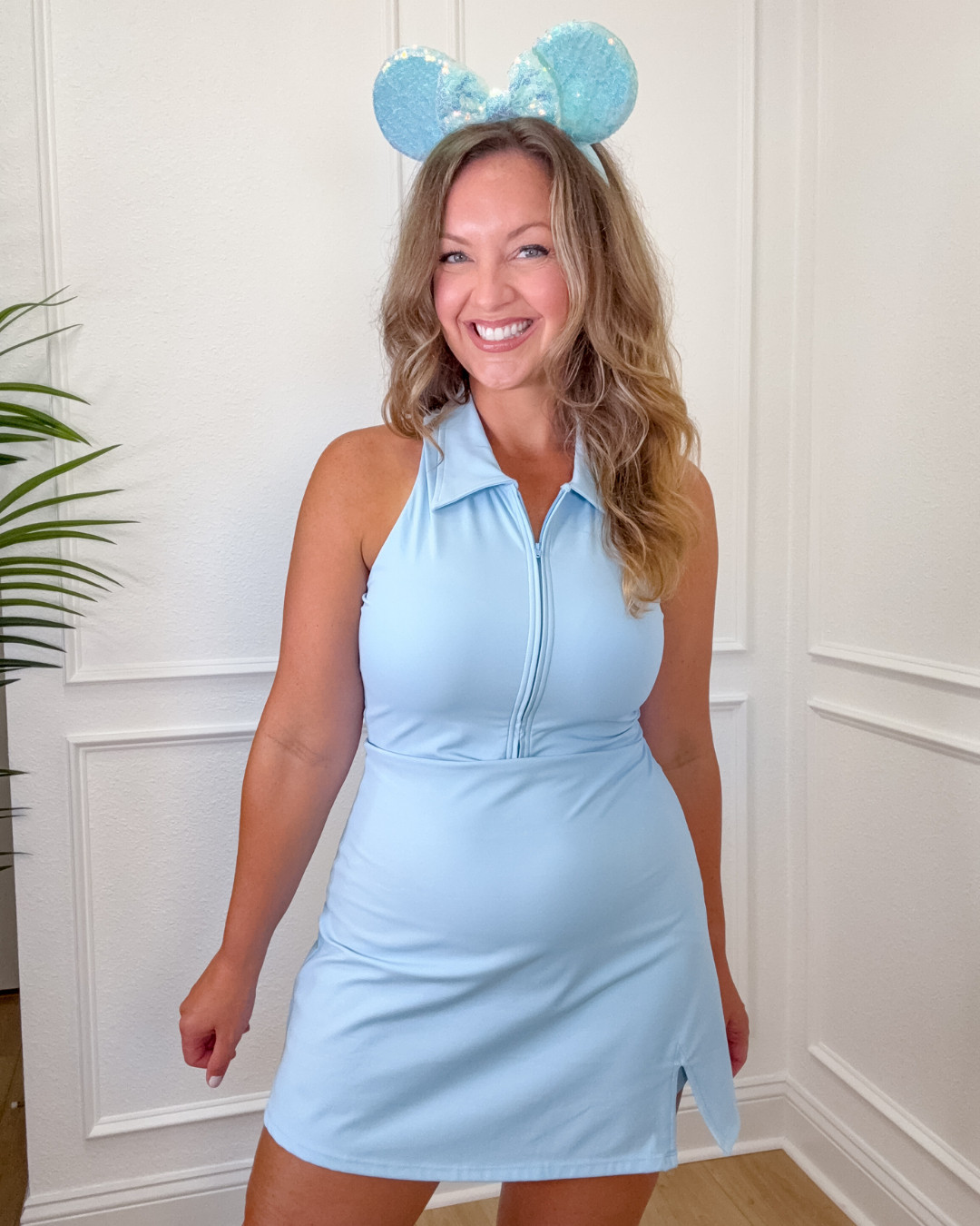 Disney Outfit Idea Magic Kingdom. Sized up one Size! I am 5ft5in Size 8/10 Wearing Size Large 

Disney outfit Idea, cinderella, elsa, disney princess, active dress
#disneyoutfitidea #disneyoutfitforwomen #disney #amazonfashion #womensStyle #activedress #disneyoutfit #magickingdomoutfit 

 #LTKActive #LTKFindsUnder50 #LTKTravel