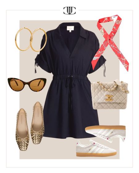 Heading to France? Here are a few looks to take you through this beautiful country from day to night.

Dress, shirt dress, scarf, sneakers, slides, earrings, sunglasses, sneakers, summer outfit, summer look, travel outfit, travel look, Paris outfit, Paris look

#LTKshoecrush #LTKover40 #LTKstyletip