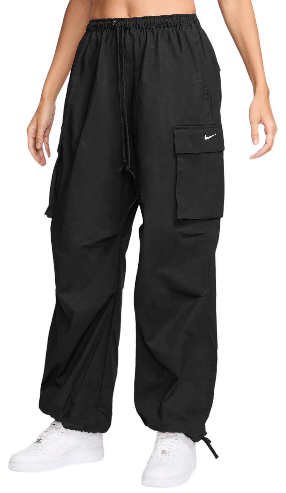 Nike Women's Sportswear Street Cargo Pants, XS, Black/White | DICK'S Sporting Goods