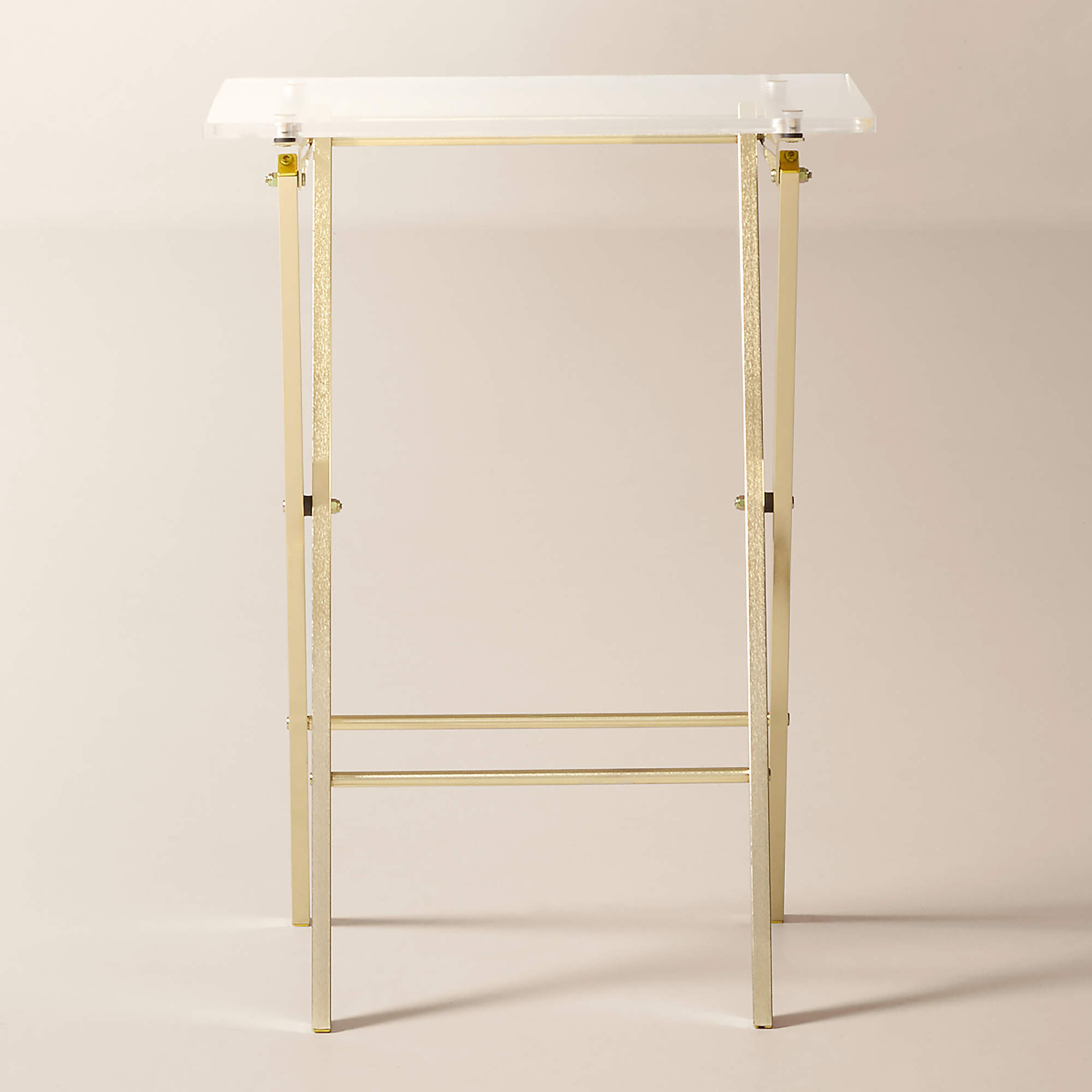 Novo Acrylic Modern Folding Table + Reviews | CB2 | CB2