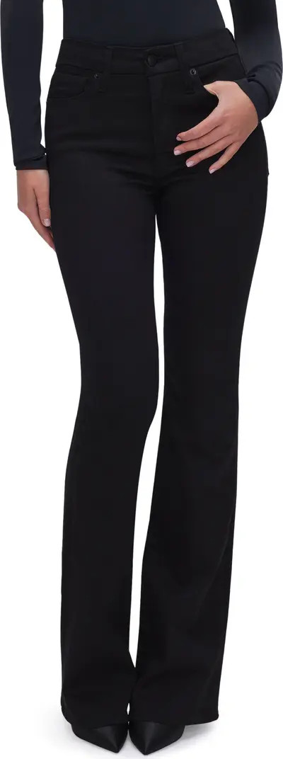 Good American Good Classic Never Fade Slim Bootcut Jeans | Nordstrom | Nordstrom