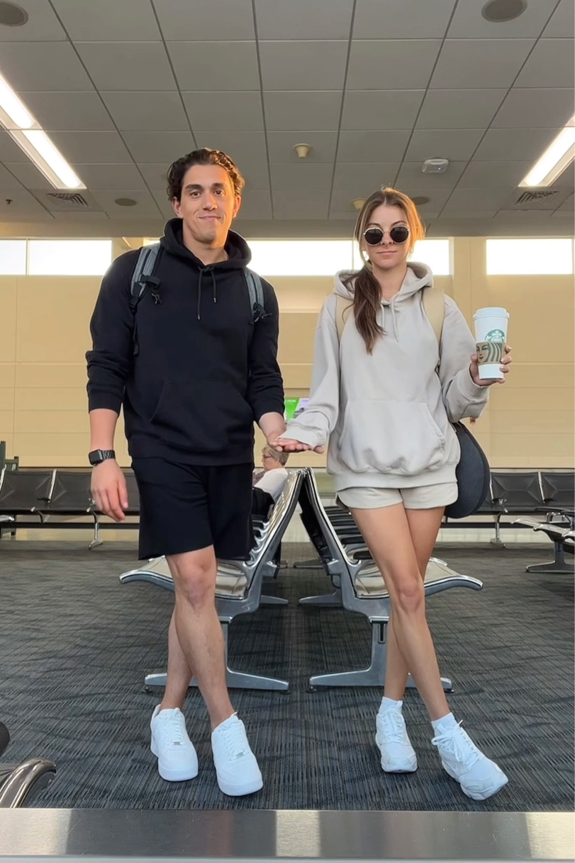 vacation airport outfits ✈️

I’m wearing a size small in shorts and large hoodie!
Antonio is wearing a size medium in shorts and large in hoodie! 

#LTKmens #LTKunder50 #LTKstyletip