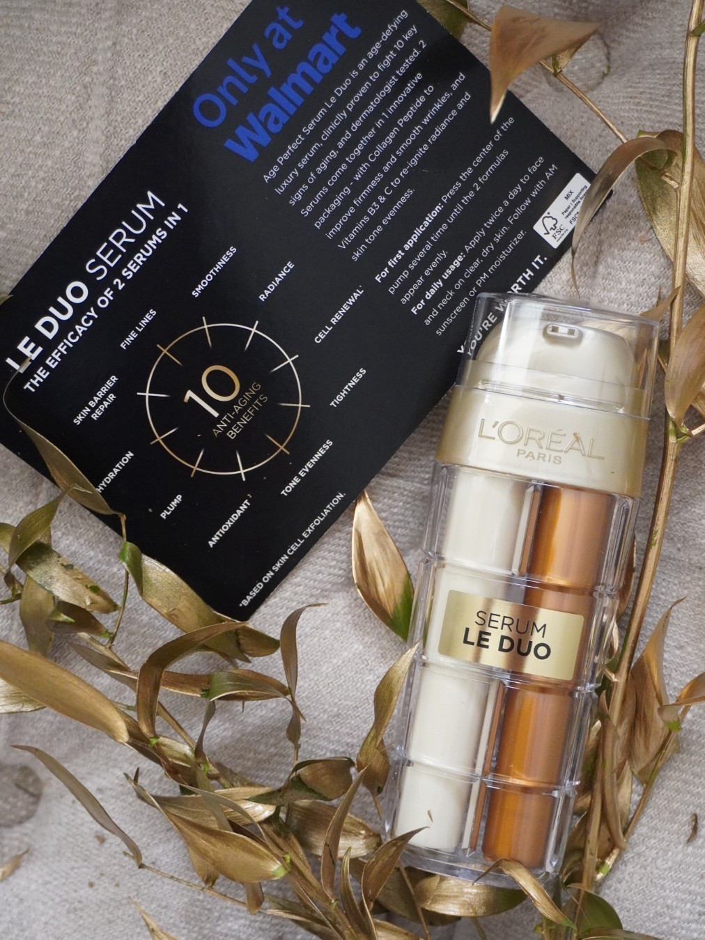 One step to glow ✨ The L’Oréal Paris Le Duo Serum blends 1.5% Hyaluronic Acid + 12% Niacinamide for instant hydration and radiance — no layering needed. Lightweight, brightening, and the perfect base for glassy, healthy-looking skin.


#LTKSaleAlert #LTKBeauty