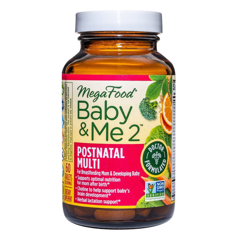 MegaFood Baby & Me 2 Postnatal Multi Supplement - 60ct | Target