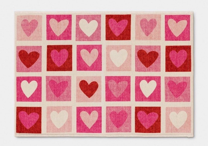 Valentine’s Day decor - $15, sweet print to show some love for the holiday 


#rug #heartrug #valentinesday #accentrug #under15 #target #budgetfriendly #LTKFindsUnder50



#LTKValentine #LTKHome #LTKSeasonal