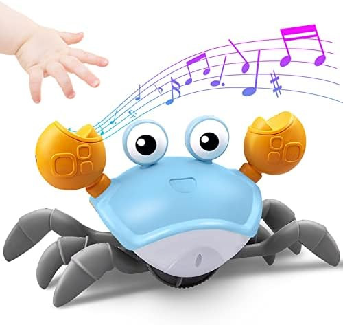 control future Crawling Crab Baby Toy - Infant Tummy Time Toys 3 4 5 6 7 8 9 10 11 12 Babies Boy ... | Amazon (US)