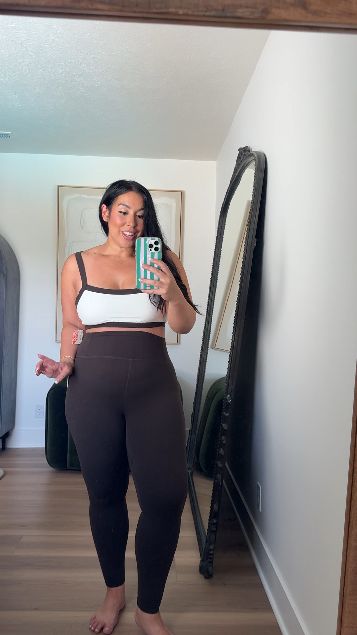 wearing an XL in both the top and leggings! midsize finds, midsize approved, fp movement, fp movement activewear, workout leggings 

 #LTKSeasonal #LTKMidsize