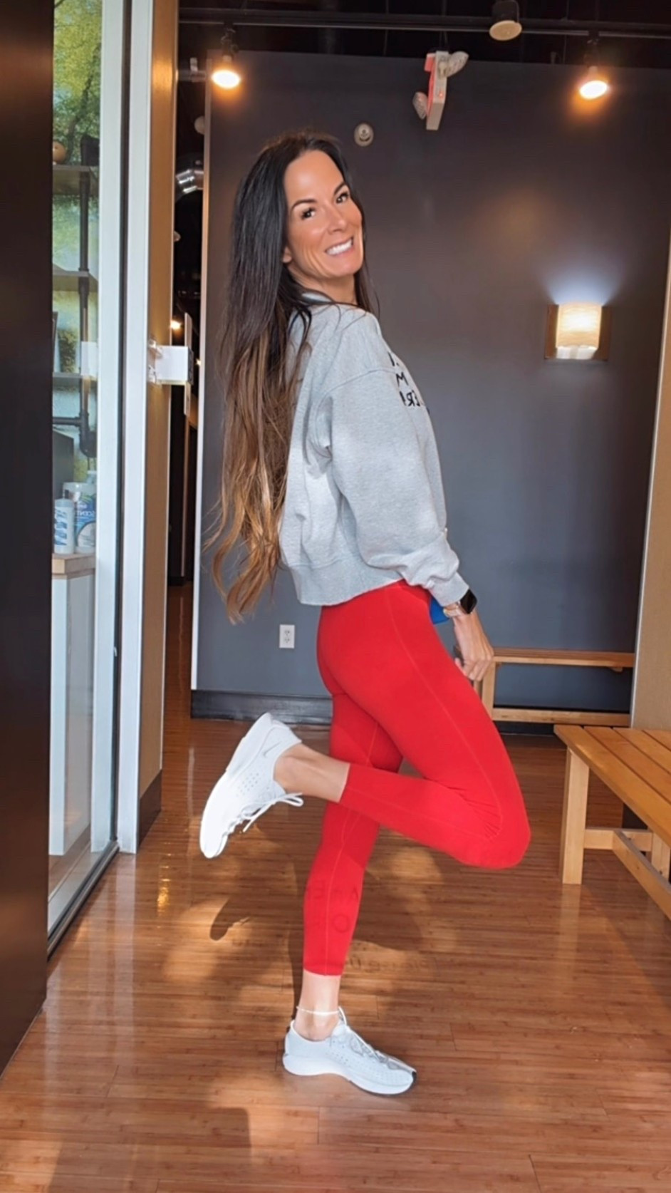 Running errands but make it cute ❤️

Because if I’m leaving the house… we’re at least giving effortless energy

These leggings = SNATCHED
This sweatshirt = don’t talk to me cozy
And somehow it still looks like I tried (I didn’t)

Sweatshirt is by Diamonds & Sweatshirts 
Linked in stories 💙

#NicoleColeeStyle #ErrandOutfit #AthleisureStyle #EverydayChic #LTKFitness



#LTKfitnessgoals #LTKdayinmylife #LTKootd