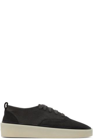 Black Nubuck 101 Sneakers | SSENSE