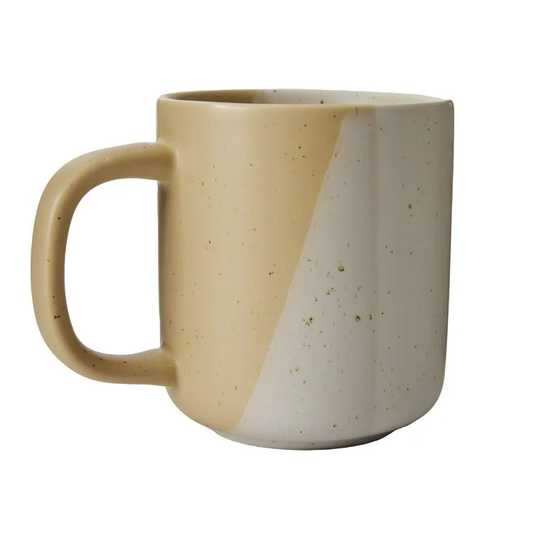 Better Homes & Gardens Yellow Hayes Stoneware Mug | Walmart (US)