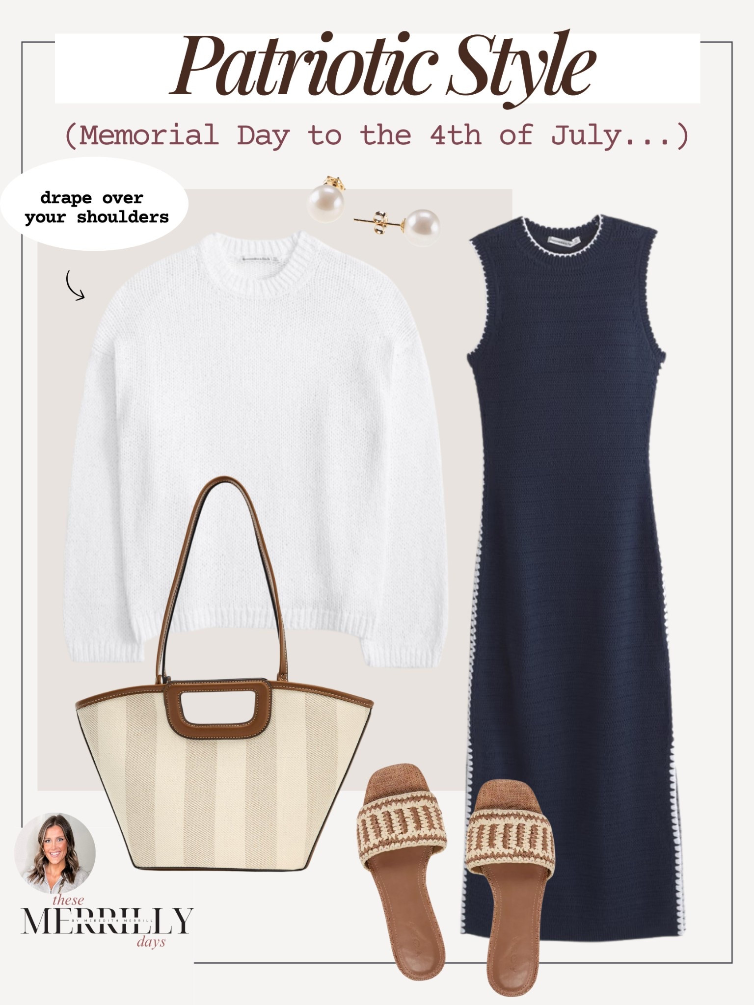 4th of July outfit / Memorial Day / patriotic outfit / summer dress / Hamptons 

#LTKFindsUnder100 #LTKItBag #LTKParties