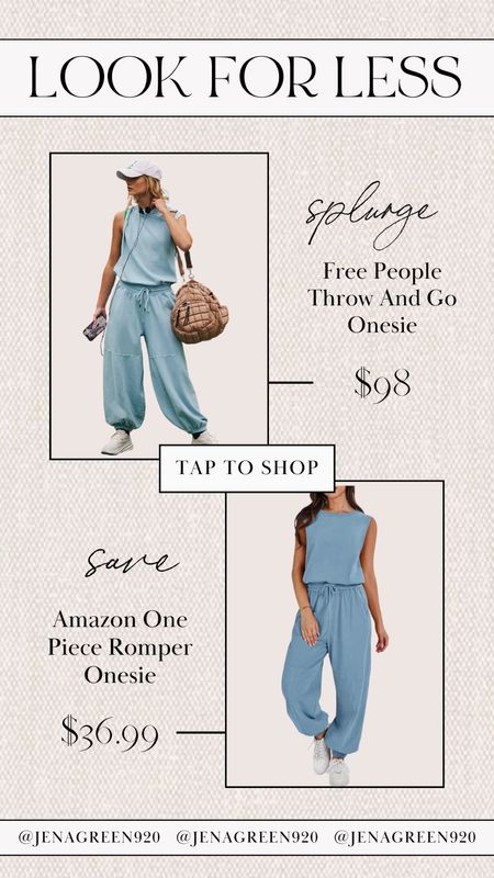 Look For Less | Free People Jumpsuit | Amazon Fashion | Travel Outfit | Loungewear 

#LTKTravel #LTKStyleTip #LTKFindsUnder100