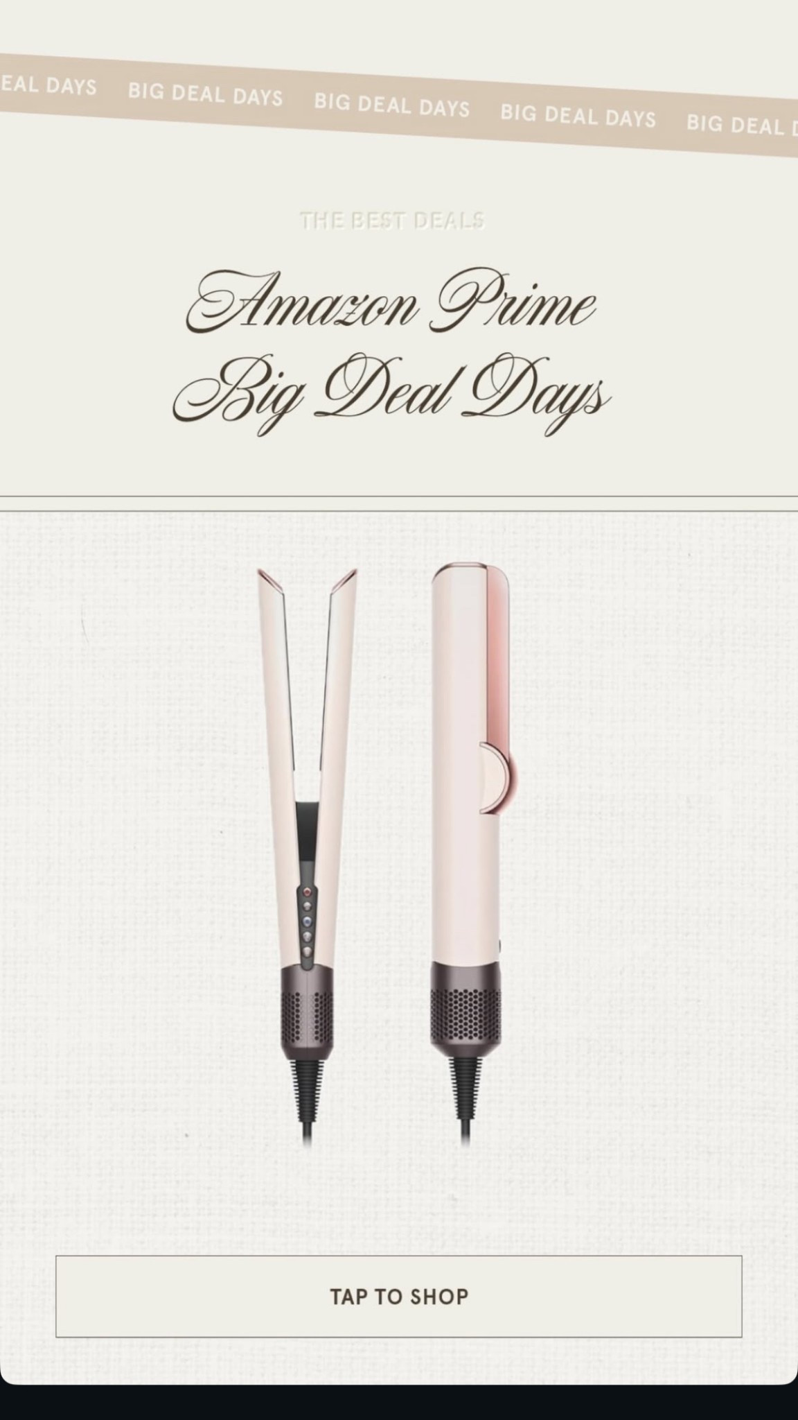 Amazon Prime Big Deal Days Sale Find

#LTKBeauty #LTKSaleAlert #LTKHome