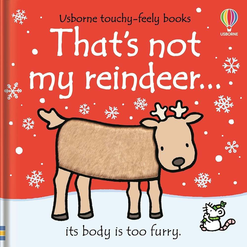 That's not my reindeer.: An Interactive, Sensory Touchy-Feely Holiday Book with Tactile Patches f... | Amazon (US)