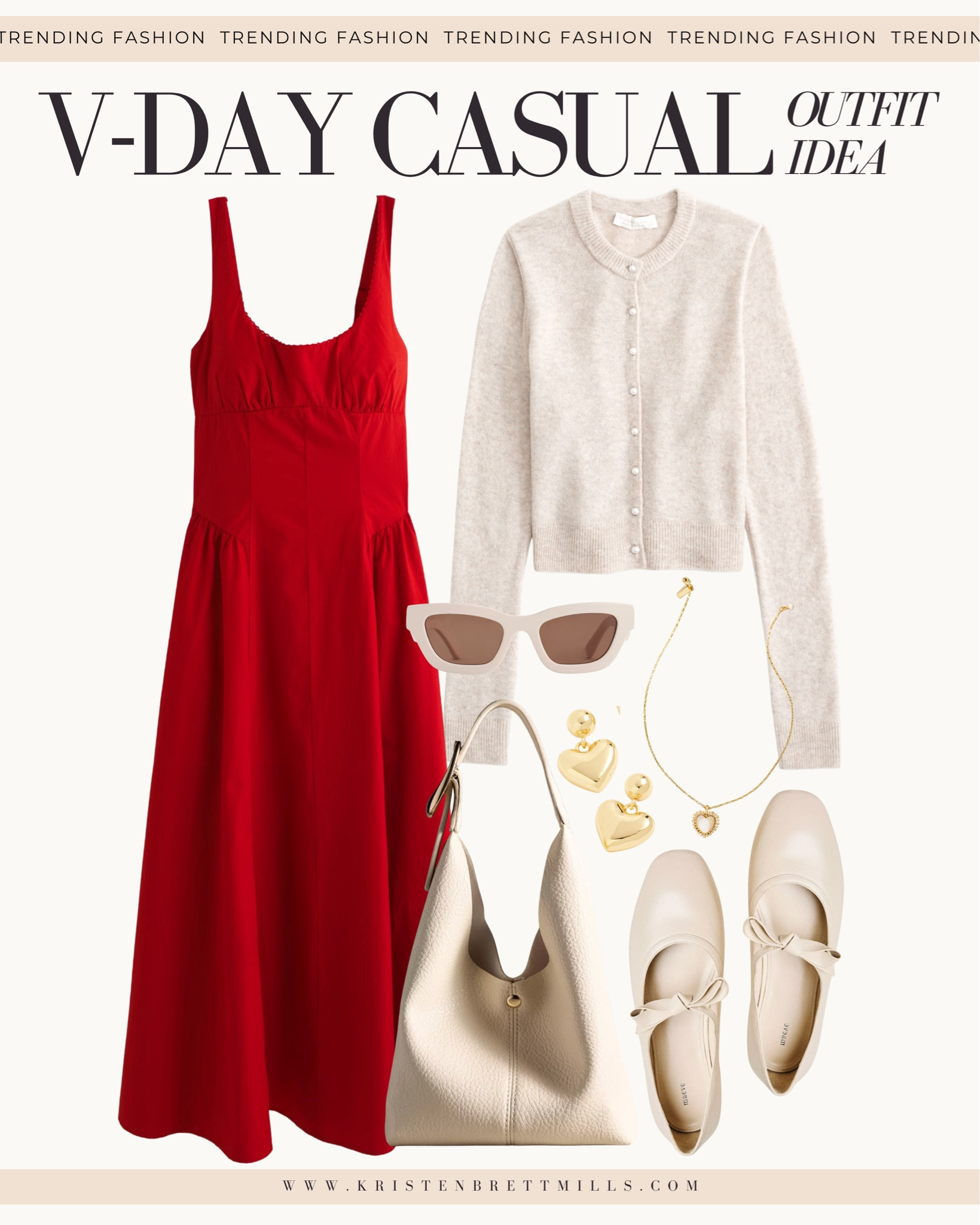Valentine’s Day casual outfit idea

Valentine’s date night look
Romantic red and pink outfit
Chic dinner and drinks style
Feminine dresses with heels
Cozy but cute casual vibes
Flirty tops and denim combo
Soft knits and statement accessories
Effortless love-day outfit

#LTKootd #LTKValentine #LTKSaleAlert