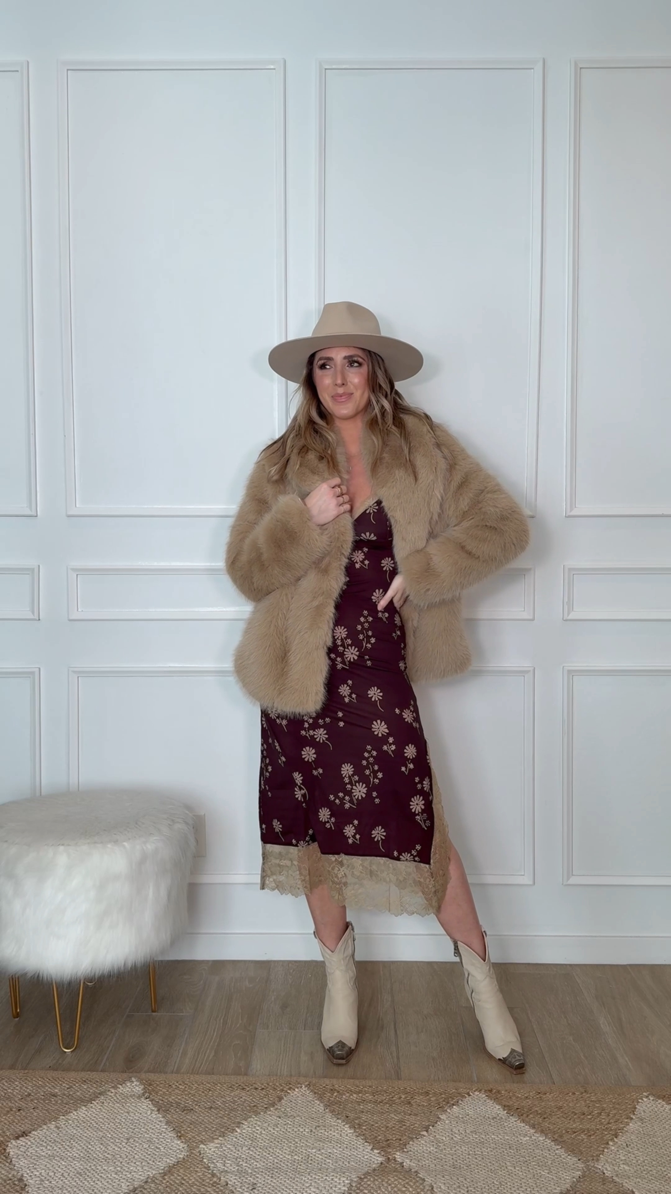 I just got this slip dress and I loved styling it. Runs TTS and it does have some stretch but it’s form fitting. Jacket is super warm for winter. Boots are the Brayden bootie, they have been in my closet for years! Worth the investment and fit TTS  

#LTKStyleTip #LTKShoeCrush #LTKFindsUnder100