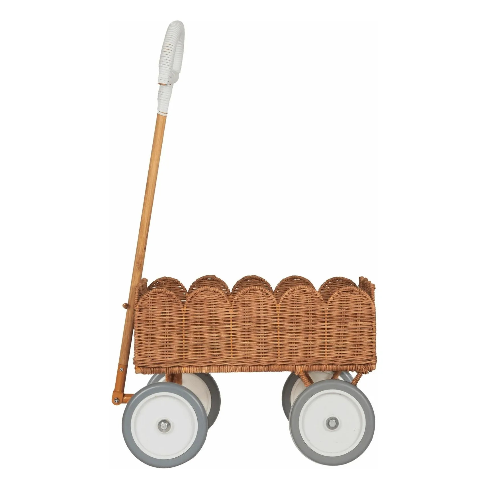 Petal rattan cart | Smallable