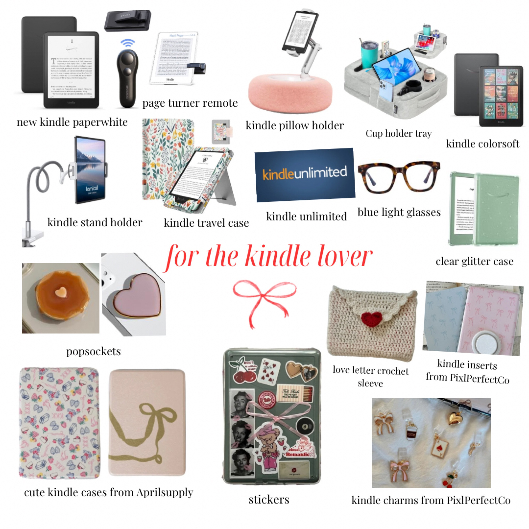 Gift ideas for the kindle lover. Amazon kindle📖

#LTKHoliday #LTKGiftGuide #LTKSeasonal