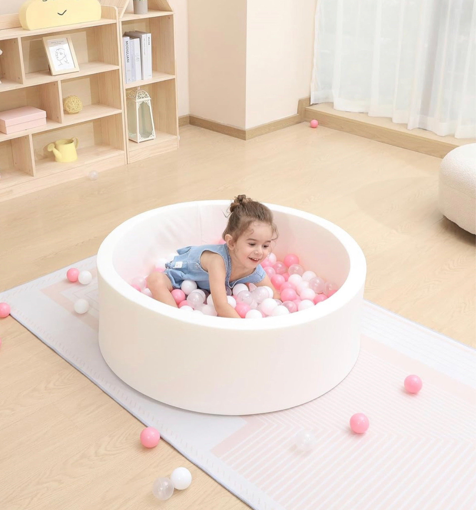 Looking for the perfect gift for the perfect child? This ball pit is amazing! The balls are sold separately so make sure to get those too! Fun for hours for your little one! 

#LTKFamily #LTKFindsUnder50 #LTKKids