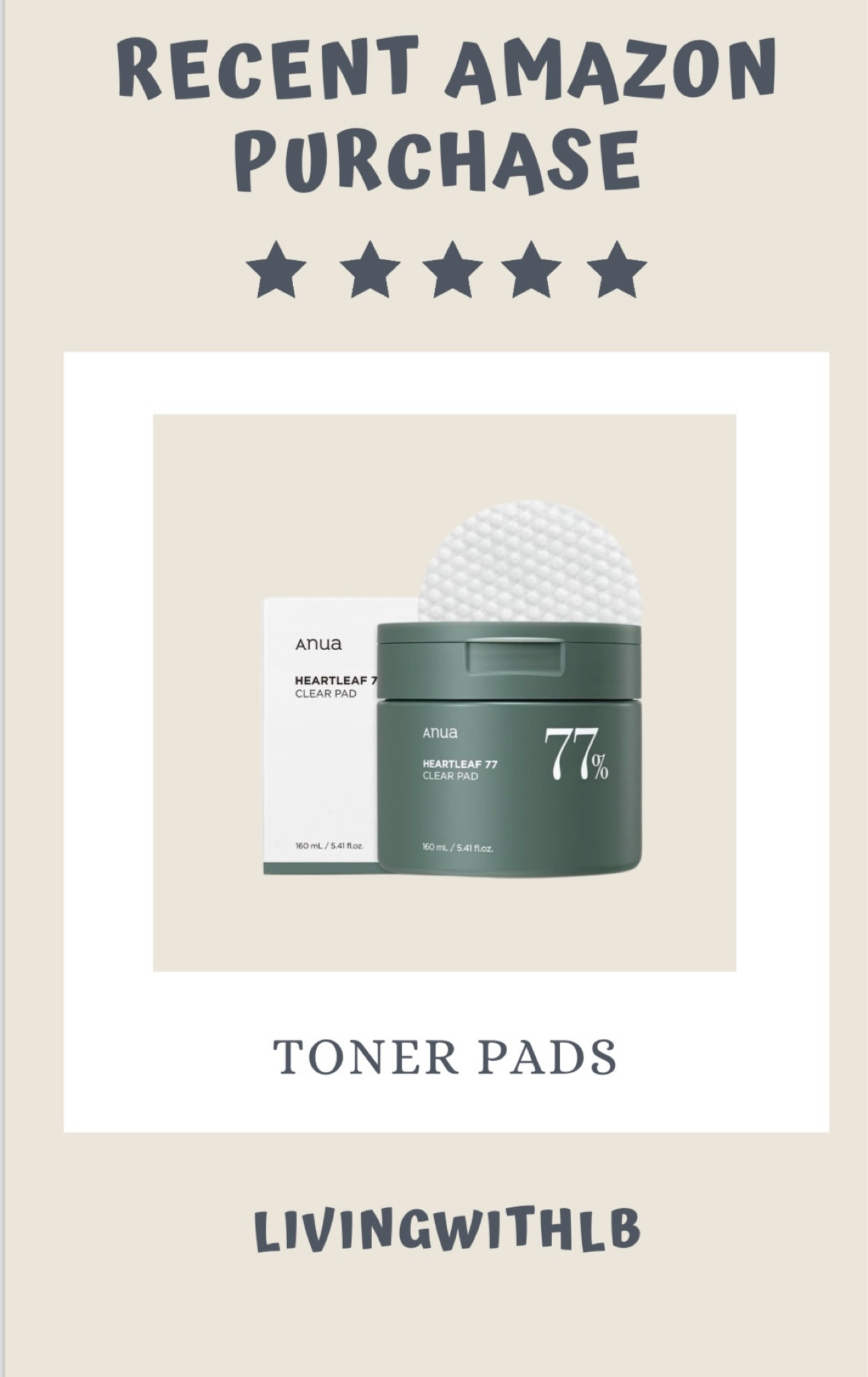 aesthetically pleasing toner pads

#LTKbeauty #LTKtravel #LTKfindsunder50