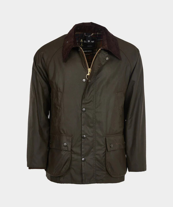 Barbour Classic Bedale Wax Jacket in Olive | Todd Snyder