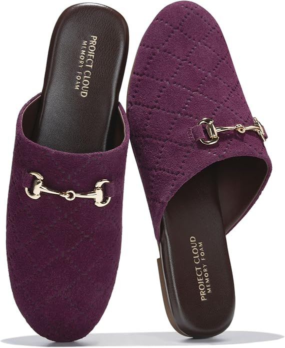 Horse Bit Women's Mules & Clogs with Memory Foam Insole & Non-Slip Womens Mules - Casual Shoes fo... | Amazon (US)