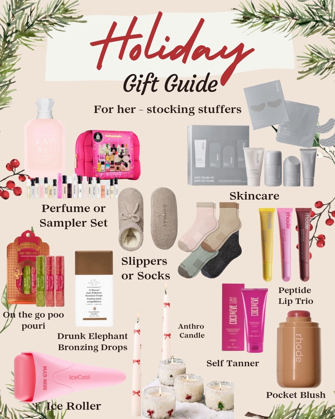 Stocking stuffers for her!

#LTKHoliday #LTKGiftGuide #LTKCyberWeek