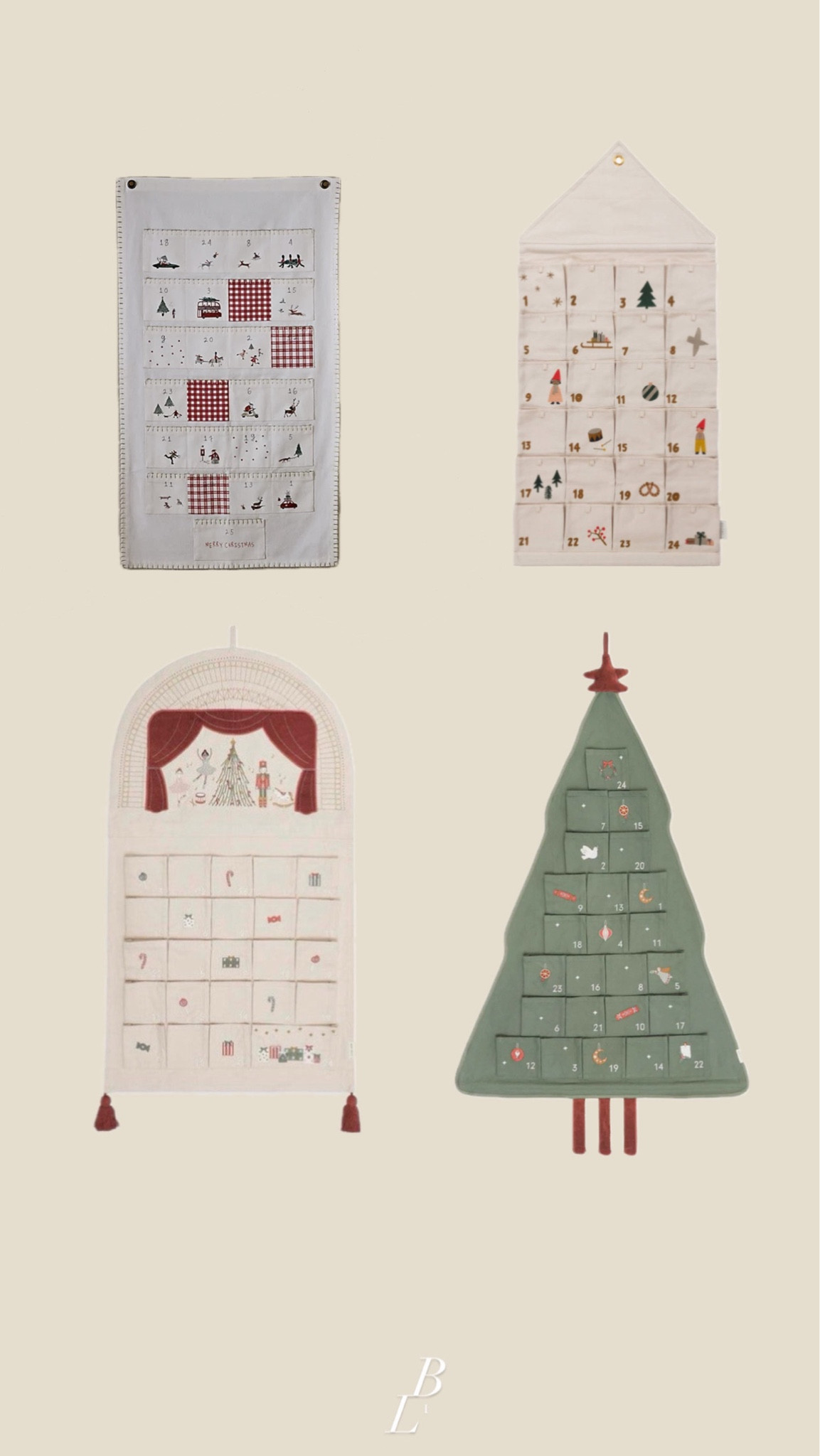 PRETTY Advent Calendars 

#LTKSeasonal #LTKhome