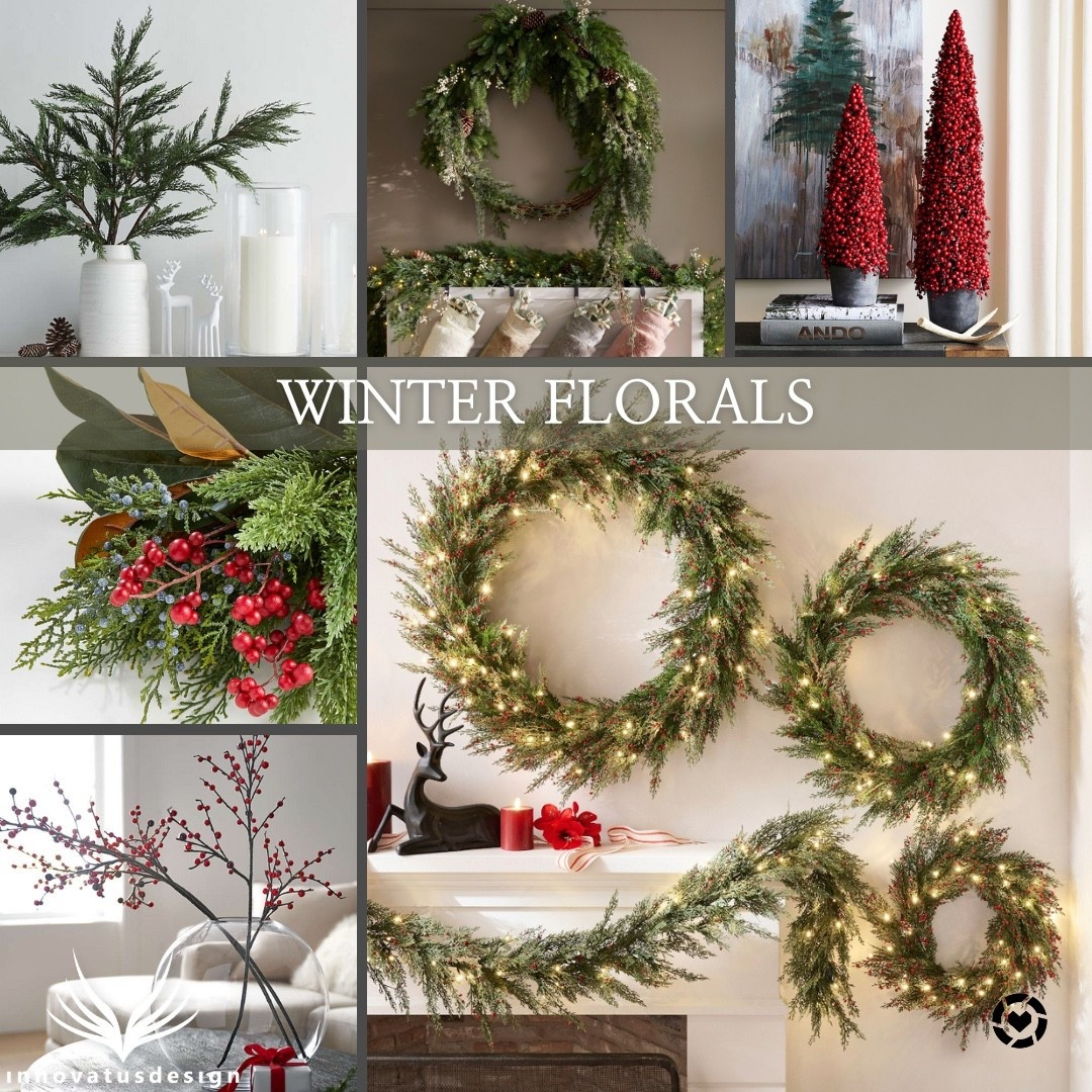 Add some winter greenery to your home this festive season with these Winter Florals! From floral arrangements to pre-lit wreaths and garlands - this selection of Winter Florals has it all!

#LTKSeasonal #LTKHome #LTKHoliday
