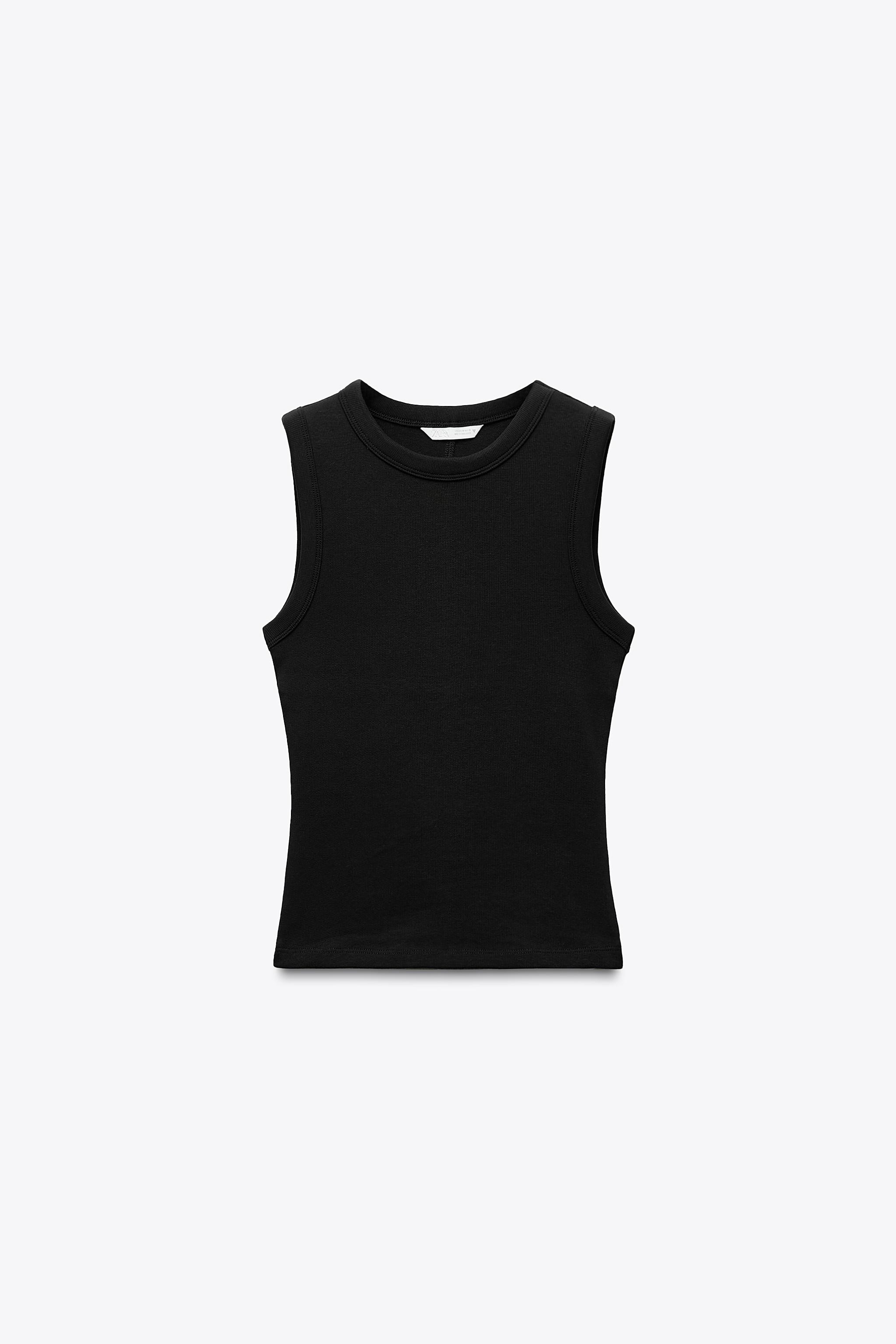RIBBED TOP | Zara UK