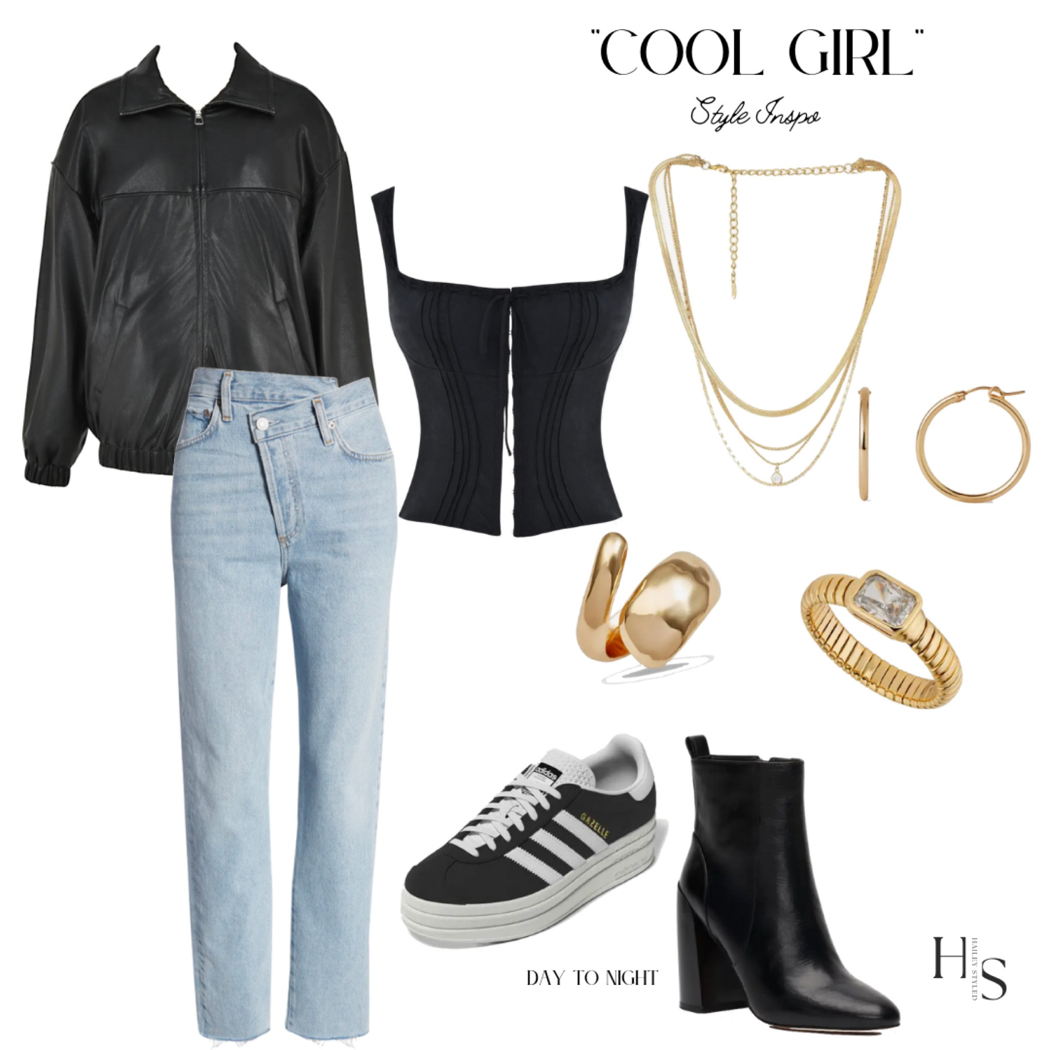 “Cool girl” style Inspo 🖤 

#LTKstyletip #LTKfit #LTKshoecrush