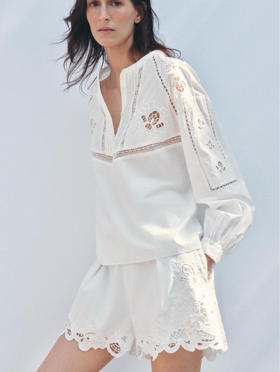 Cute zara white set