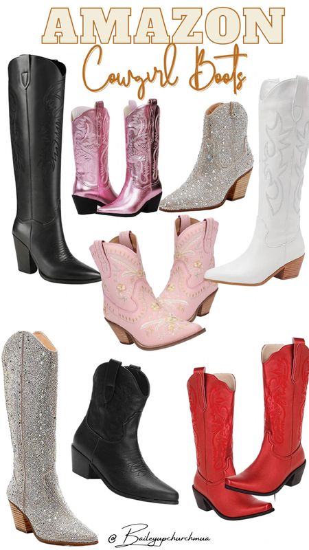 Rounded up the best amazon cowgirl boots! For your next trip
To Nashville or spring/summer concerts!

#LTKshoecrush #LTKFestival #LTKSeasonal