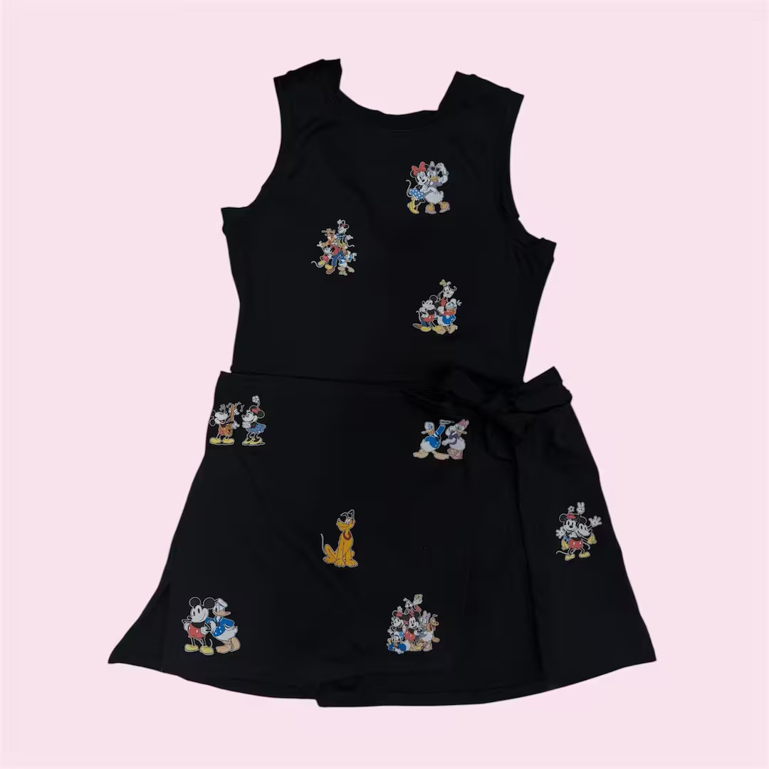 Classic Mickey and Friends Athletic Black Dress, Disney Women Dress, Disney Outfit - Etsy | Etsy (US)