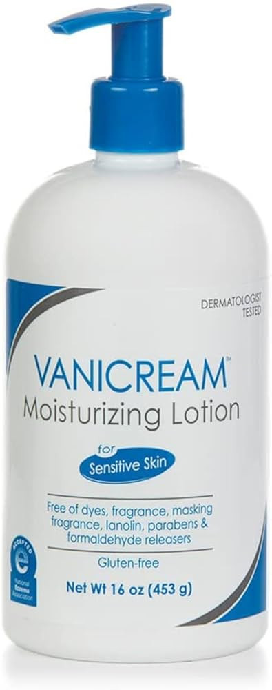 Vanicream Moisturizing Lotion with Pump | Fragrance and Gluten Free | For Sensitive Skin | 16 Oun... | Amazon (US)