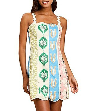 Mestiza New York Sail Away Square Neck Sleeveless Mini Dress - 2 | Dillard's
