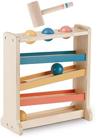 Twefex Montessori Ball Tracker, Award Winning Durable Pound A Ball Toddler Toys, Early Developmen... | Amazon (US)