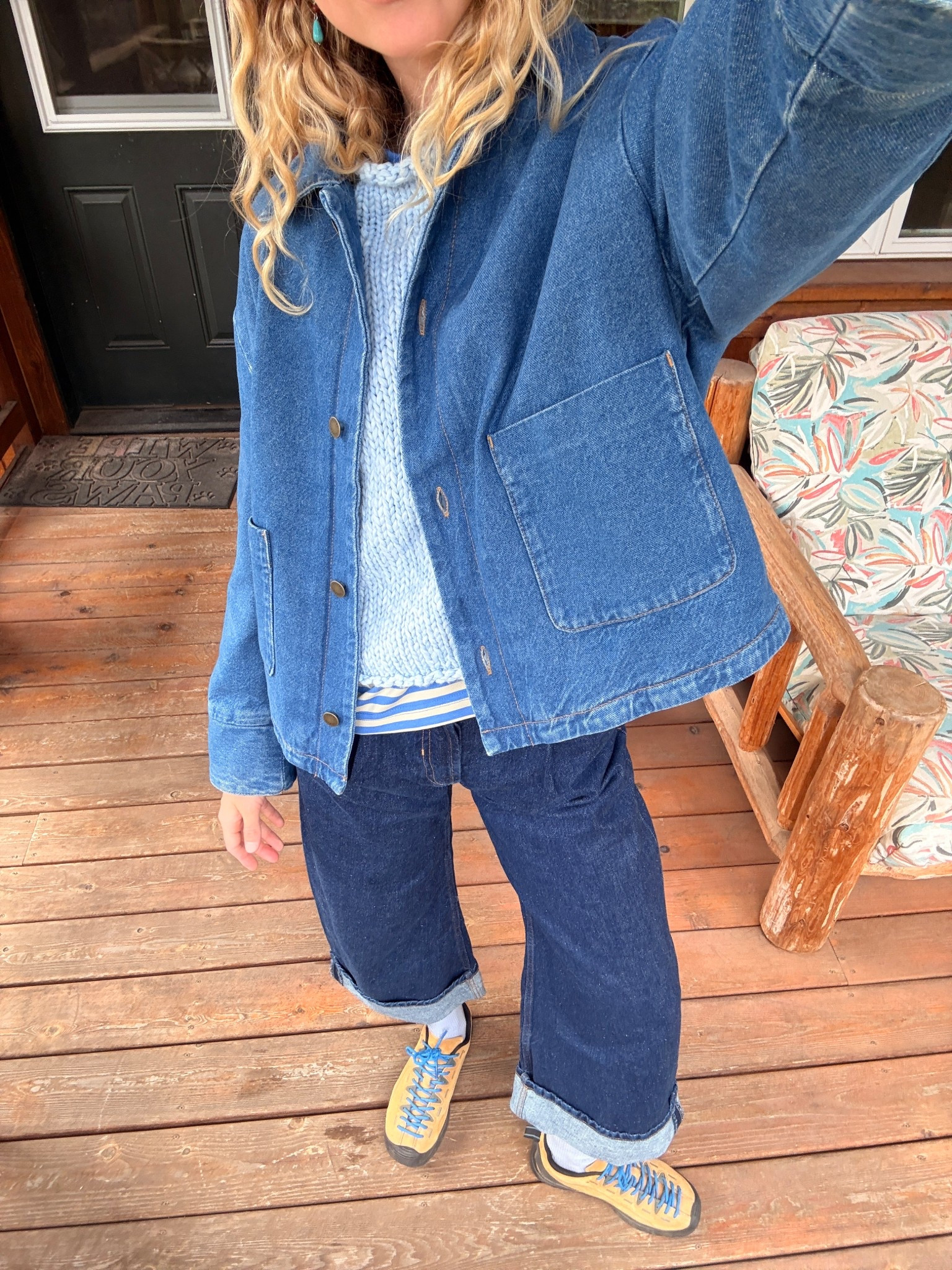 A Canadian tuxedo kind of day 🙂‍↕️