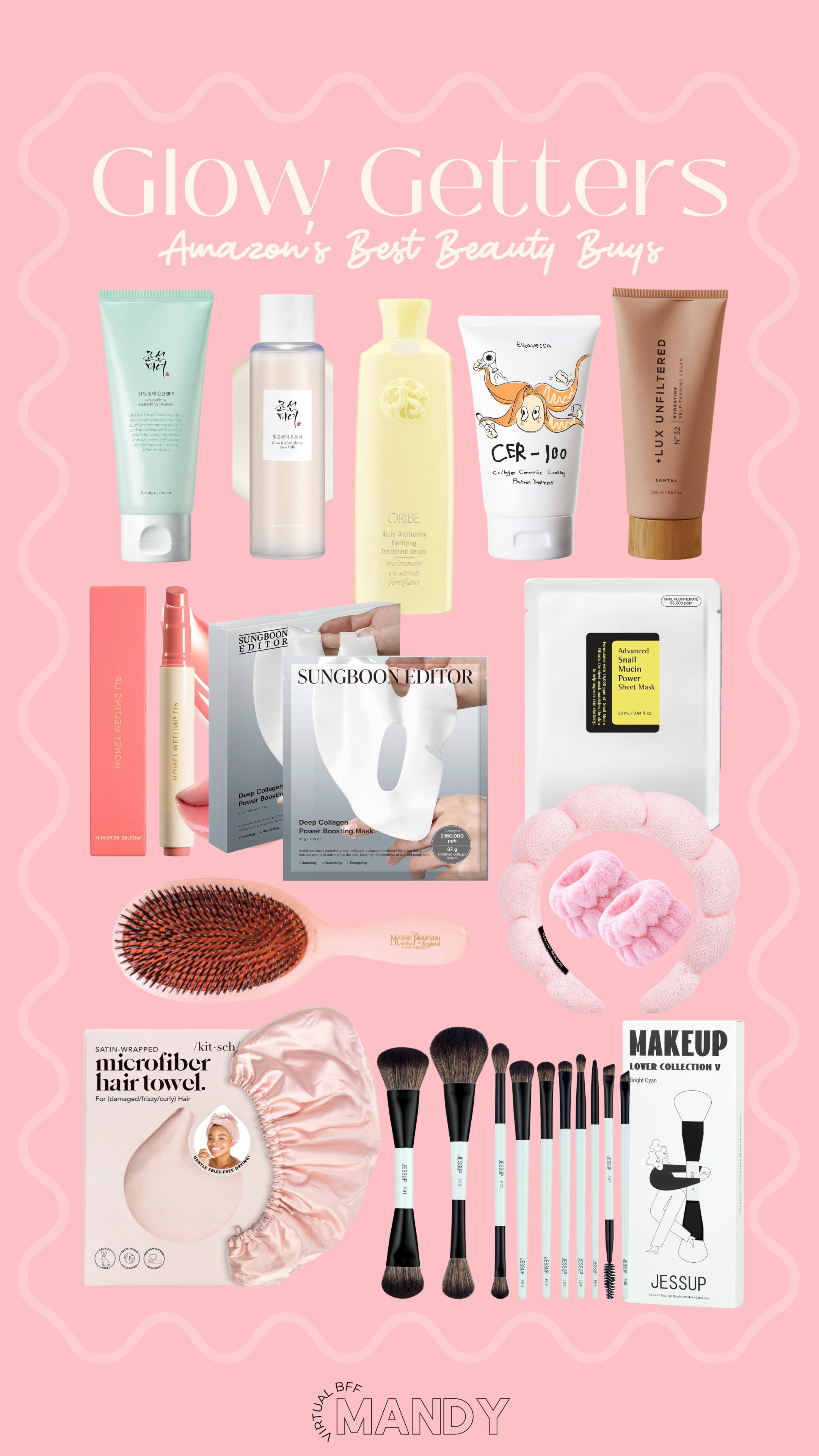 Amazon’s Best Beauty Buys! 

Amazon finds - Amazon beauty - Holiday gift guide - gift inspo - gifts for her - beauty - skincare - makeup - hair products 

#LTKHoliday #LTKGiftGuide #LTKBeauty