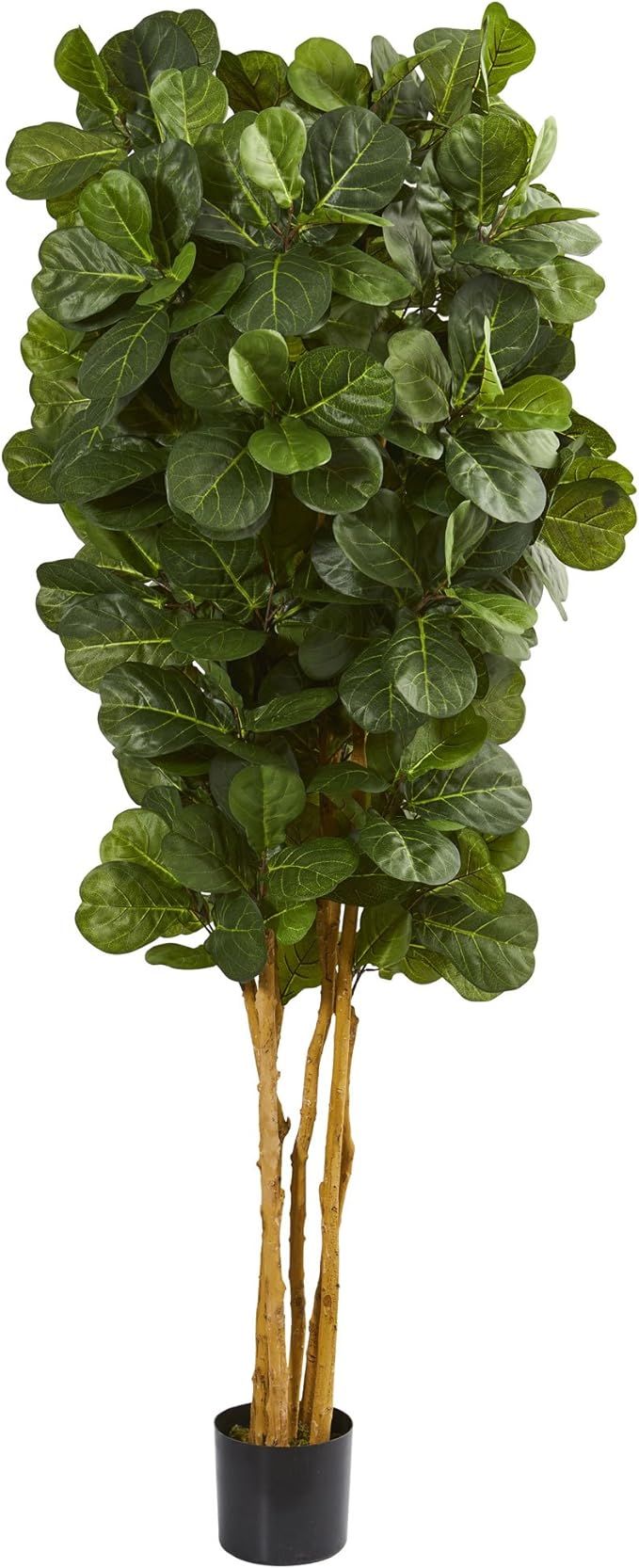 Nearly Natural 7ft. Fiddle Leaf Fig Artificial Tree | Amazon (US)