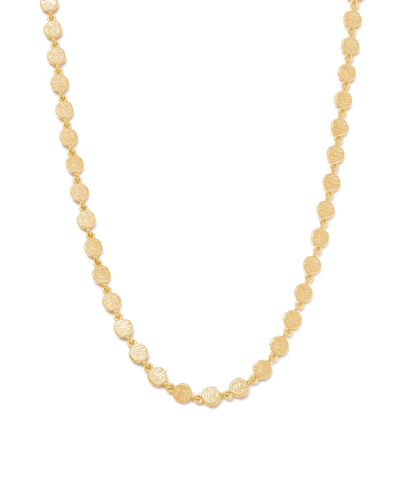 REFLECTION CHAIN NECKLACE (18K GOLD PLATED) | Kirstin Ash