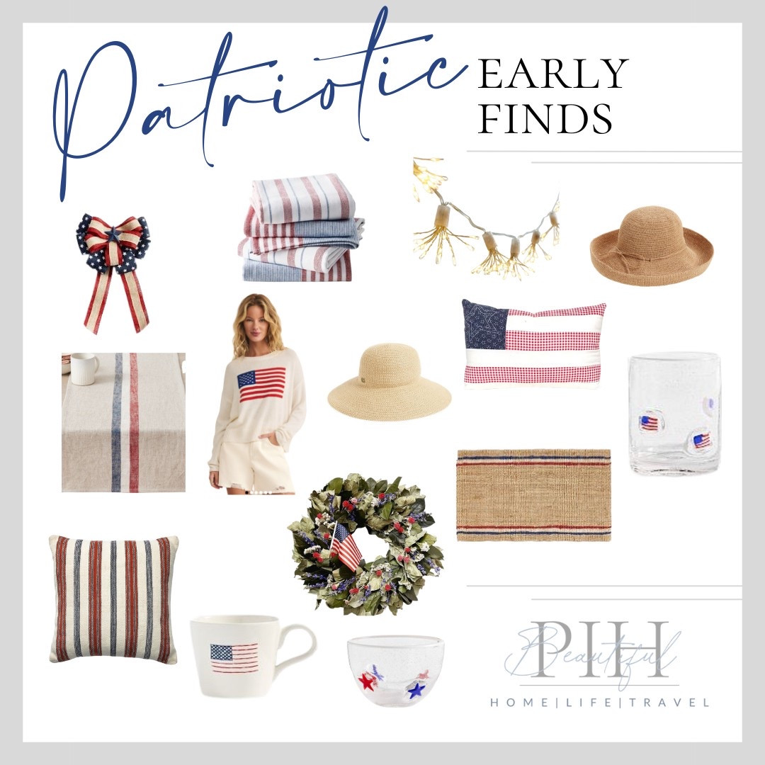 Early Patriotic Finds for Memorial Day and 4th of July 🇺🇸

#LTKSeasonal #LTKFindsUnder100 #LTKHome