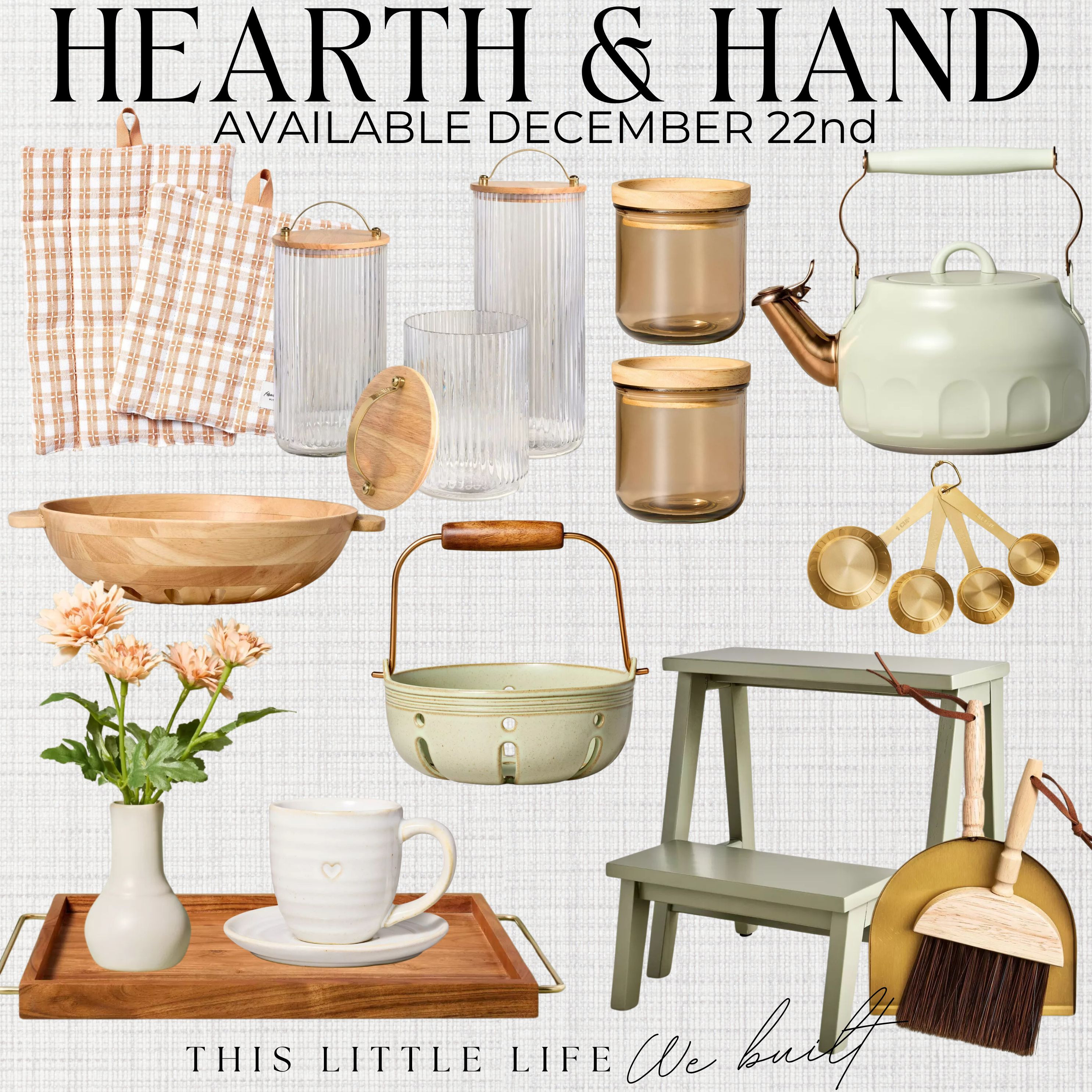 Hearth and Hand Spring Collection at Target! Available December 22nd!
Hearth and Hand with Magnolia / Hearth and Hand Furniture / Hearth and Hand Kitchen / Target Home / Spring Decor / Spring Greenery / Spring Wreaths / Spring Area Rugs / Spring Throw Pillows / Linen Throw Blankets / Spring Framed Art / Brass Accents / Spring Decorative Accents / Spring Kitchen / Spring Glassware / Fluted Accents / Fluted Glassware / Spring Textures / Bookshelf Decor / Coffee Table Decor / Brass Table Lamps / Spring Home Office / Neutral Home Decor / Organic Modern Home / Accent Chairs / Accent Lighting / Living Room Furniture / Home Office Furniture / Entryway Furniture /  

 #LTKSeasonal #LTKHome #LTKStyleTip