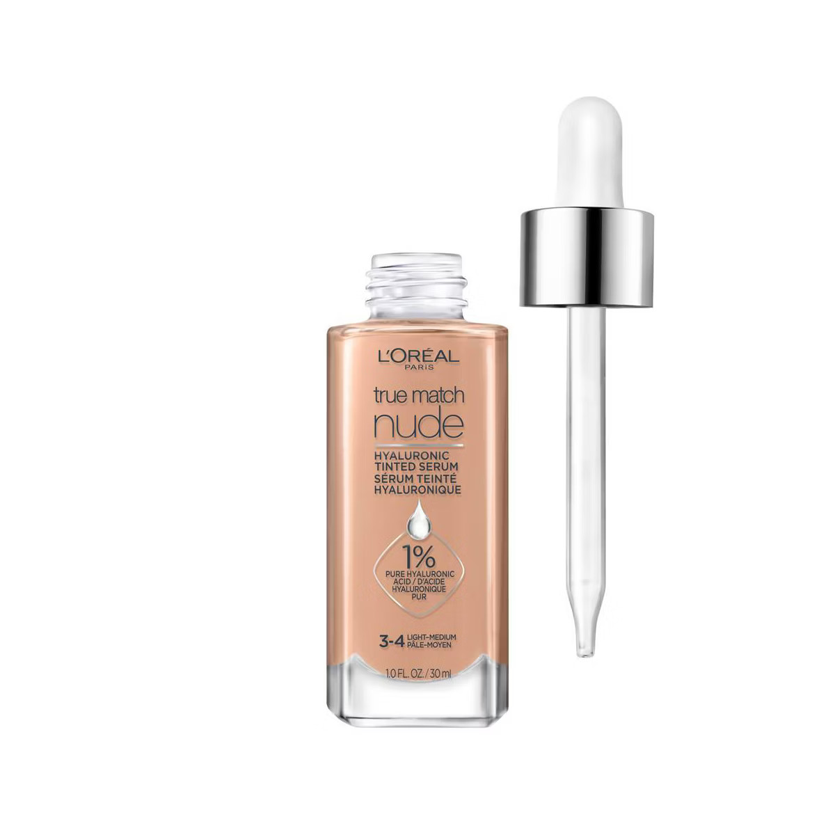 L'Oreal Paris True Match Hyaluronic Tinted Serum Makeup Skincare Hybrid - 1 fl oz | Target