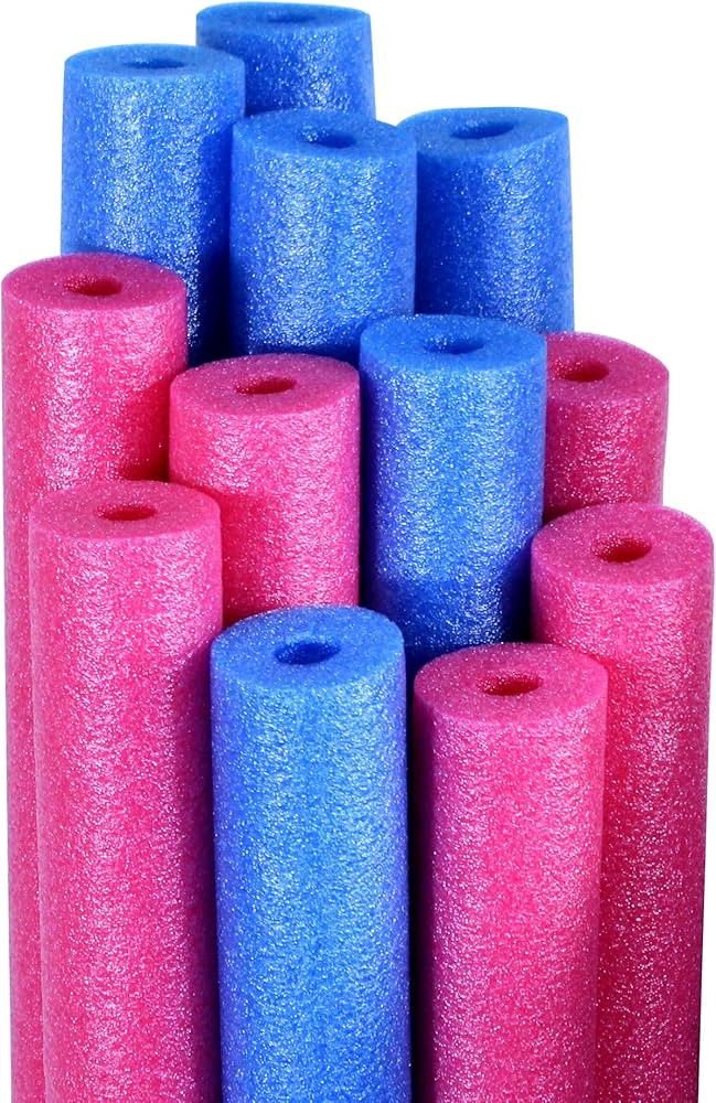 Robelle 12-Pack Pool Noodles, Blue and Pink | Amazon (US)