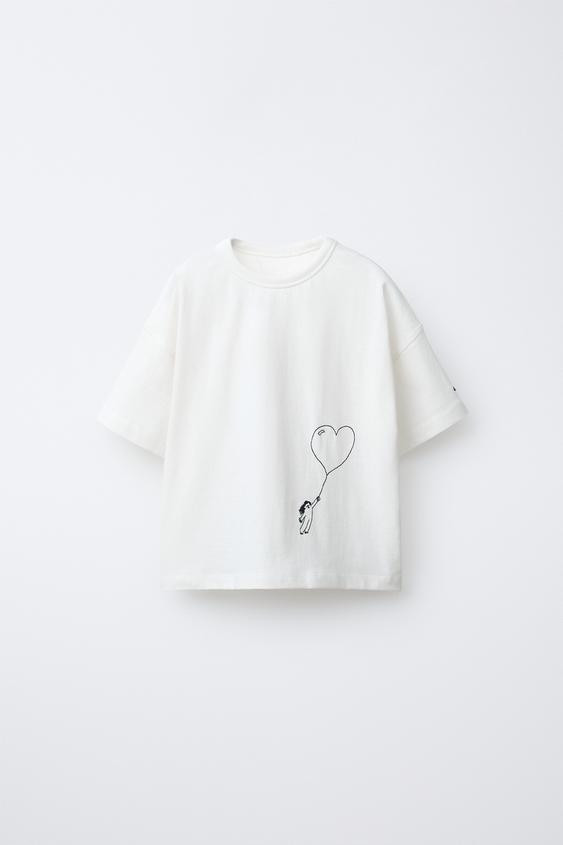ORFAYO © EMBROIDERED T-SHIRT | Zara US