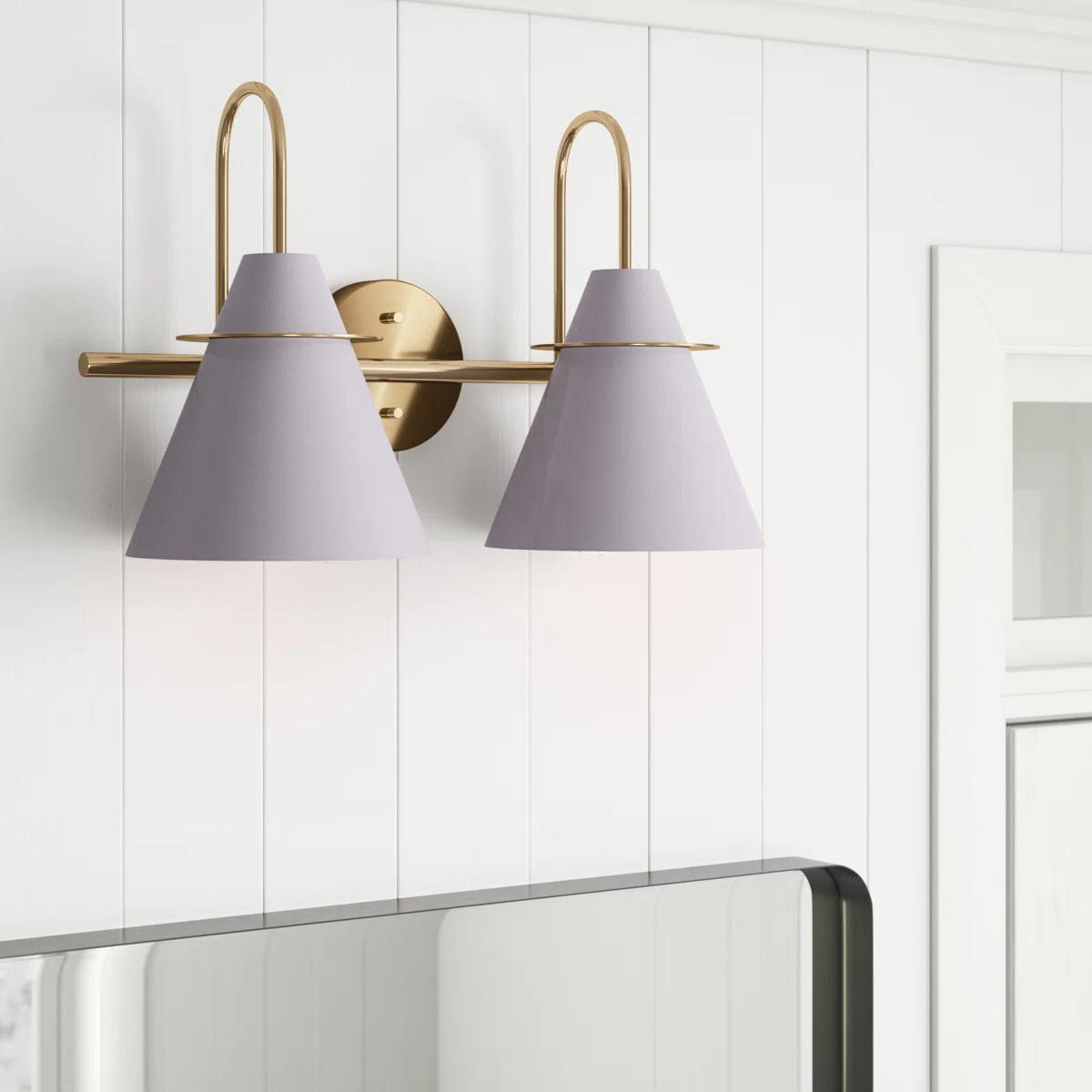 Elevate your bathroom or powder room with this 2-light vanity fixture, a refined mix of vintage c... | Wayfair North America