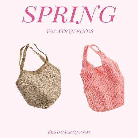 Spring vacation finds, crochet bags, vacation bags, and women’s fashion.

#LTKtravel #LTKSeasonal #LTKstyletip