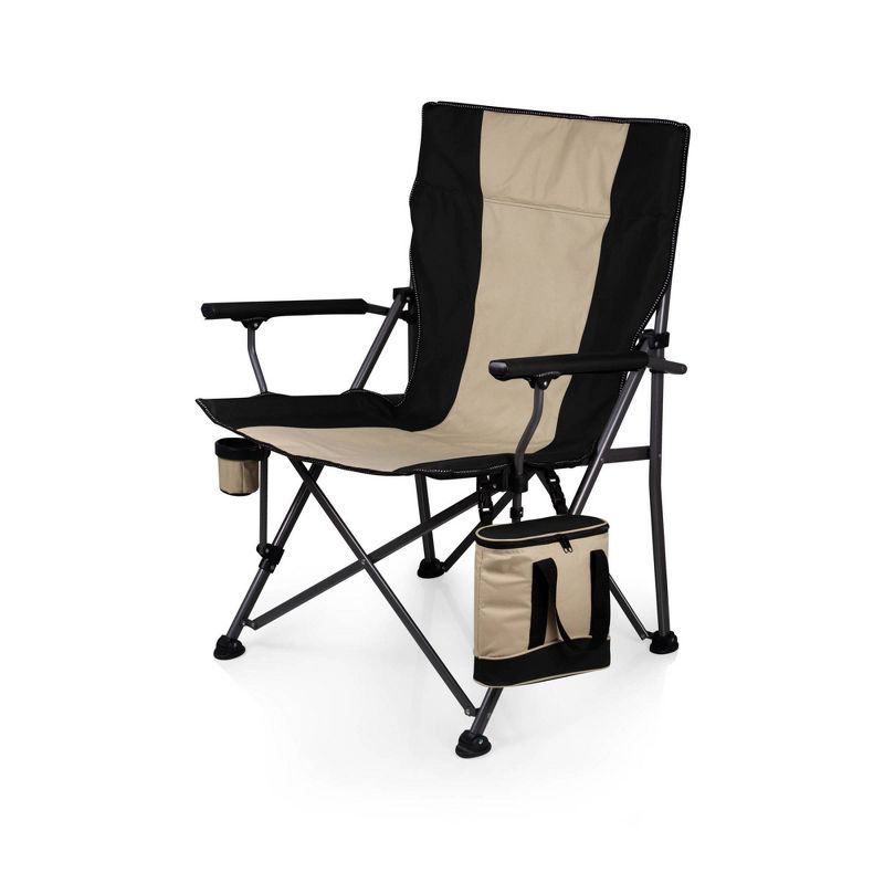 Oniva Big Bear Folding Camp Chair with Cooler XL - Black | Target